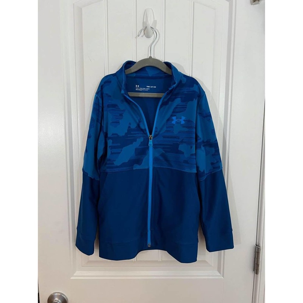 Under Armour Blue Camo Lightweight Jacket YSM‎ (8)